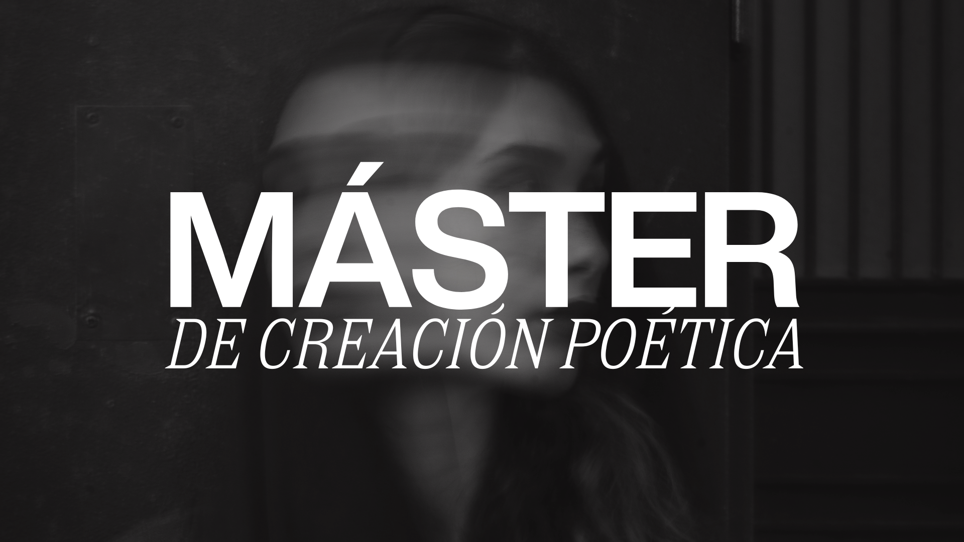 Máster I de creación poética