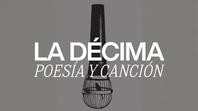 La décima: poesía y canción
