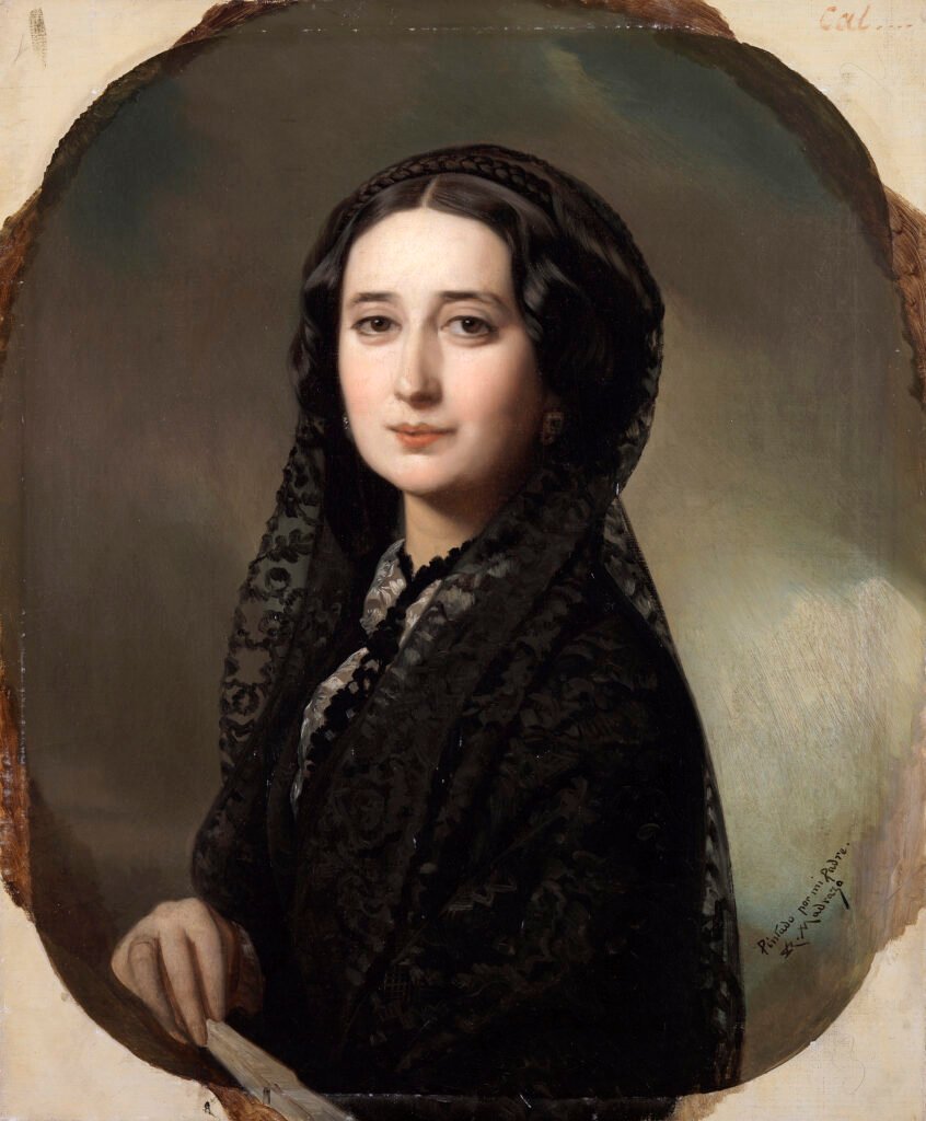 Retrato de Carolina Coronado