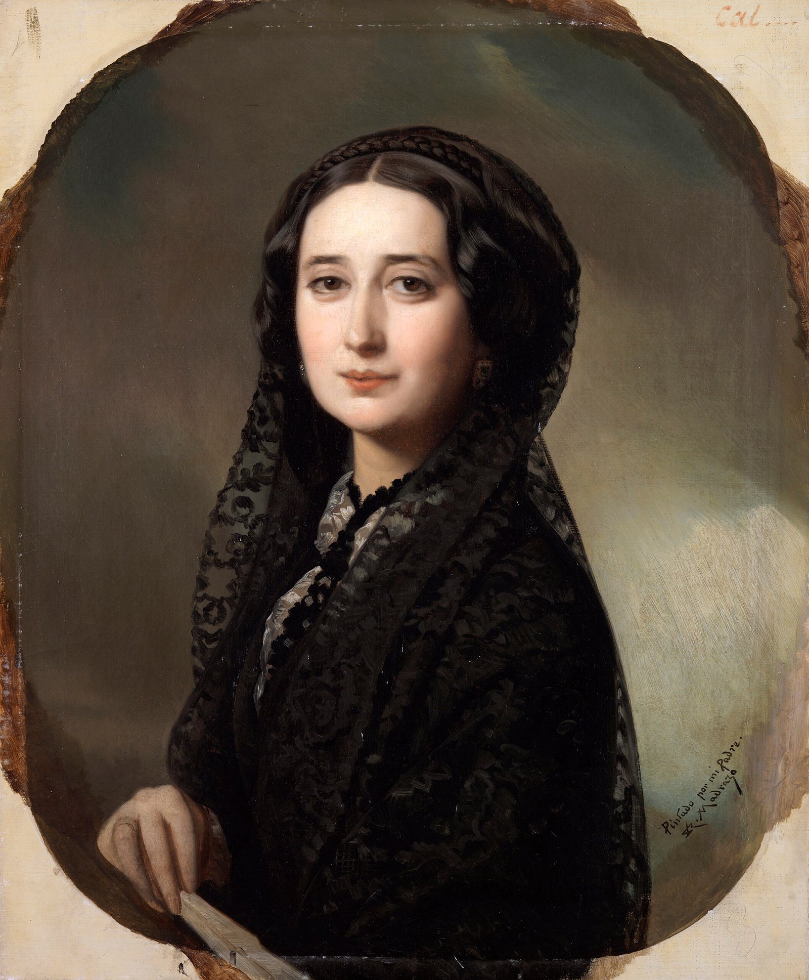 Retrato de Carolina Coronado