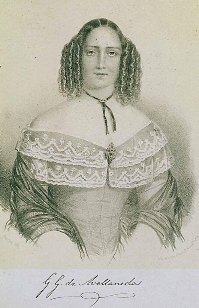 Retrato de Gertrudis Gómez de Avellaneda