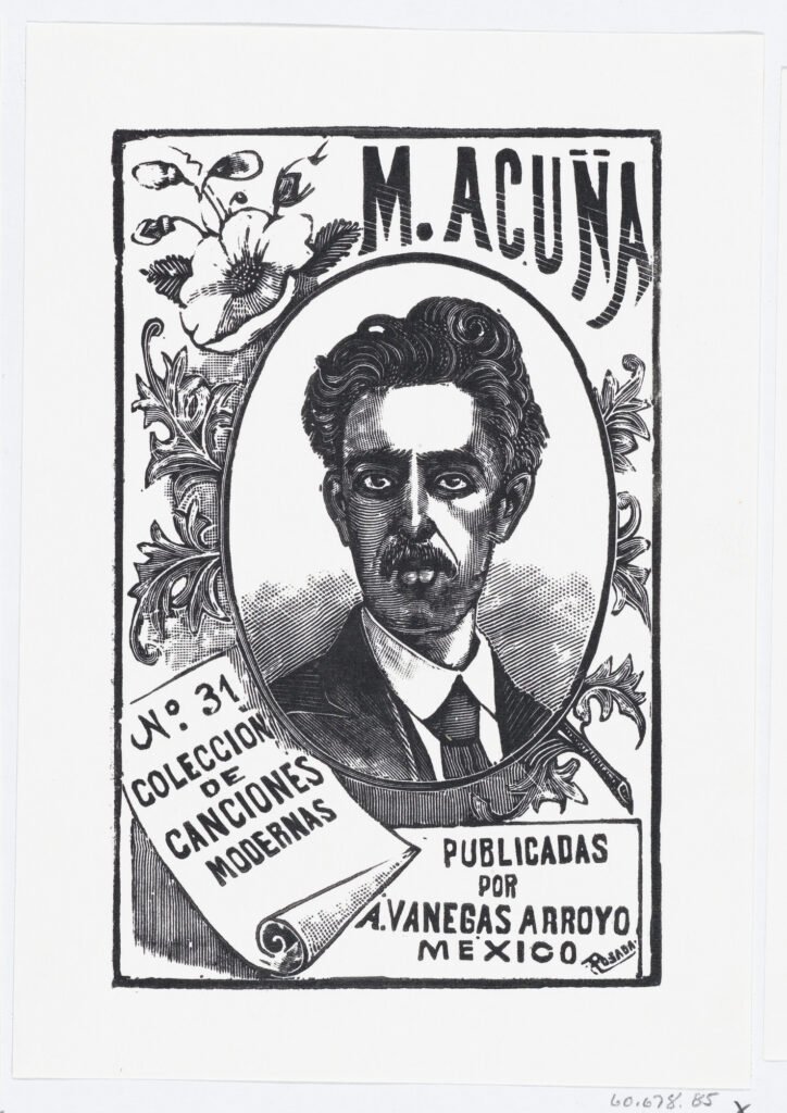 Retrato de Manuel Acuña