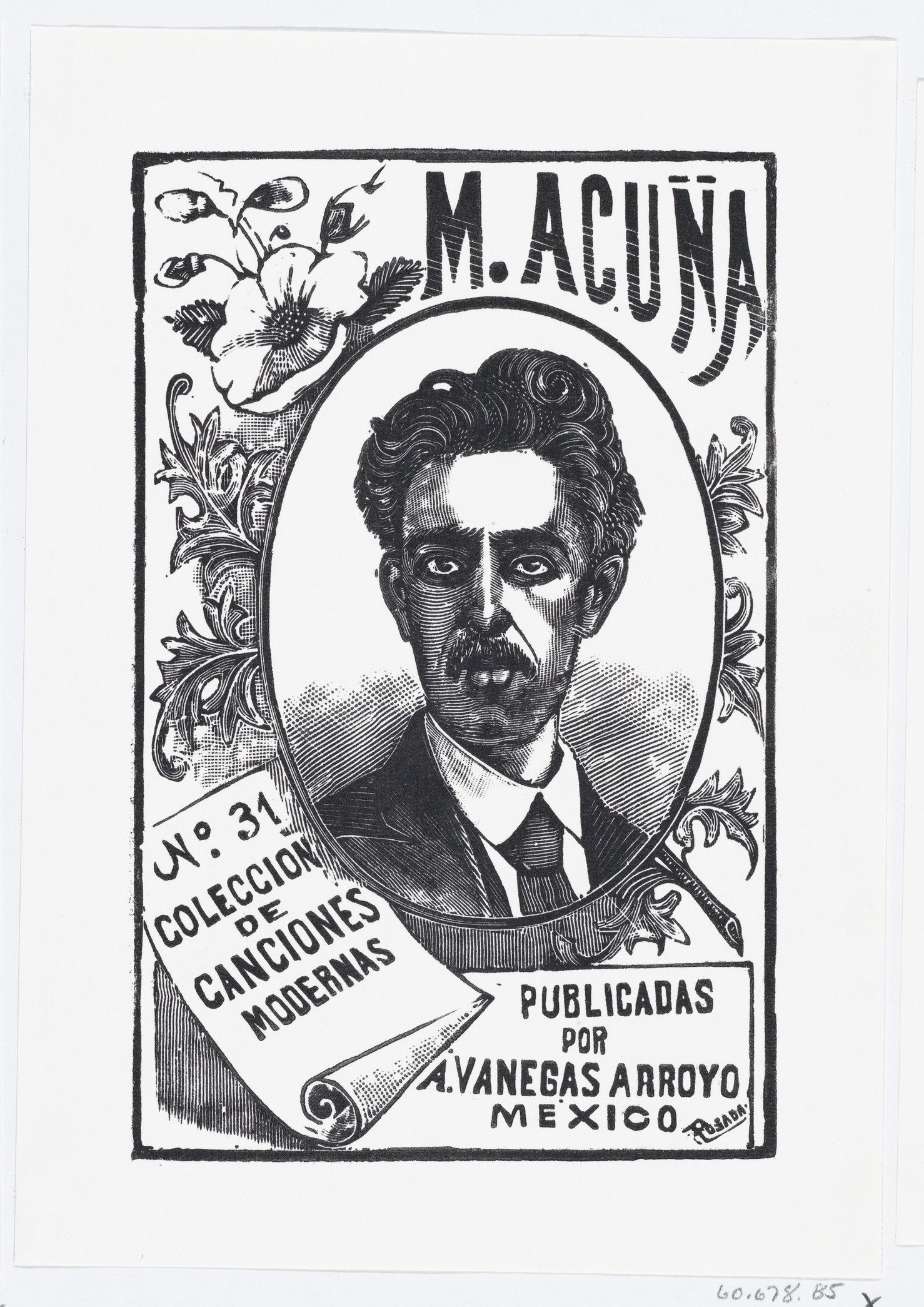 Retrato de Manuel Acuña