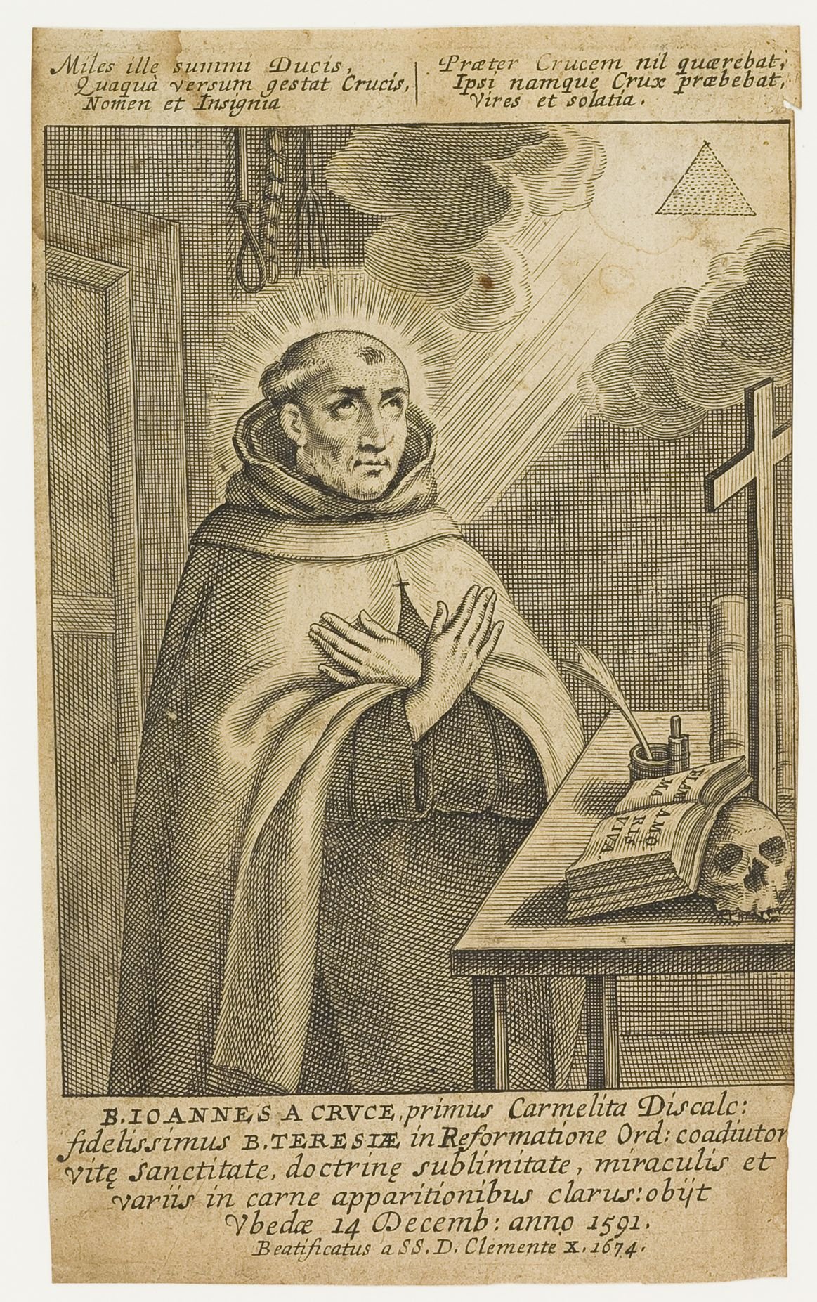Retrato de San Juan de la Cruz